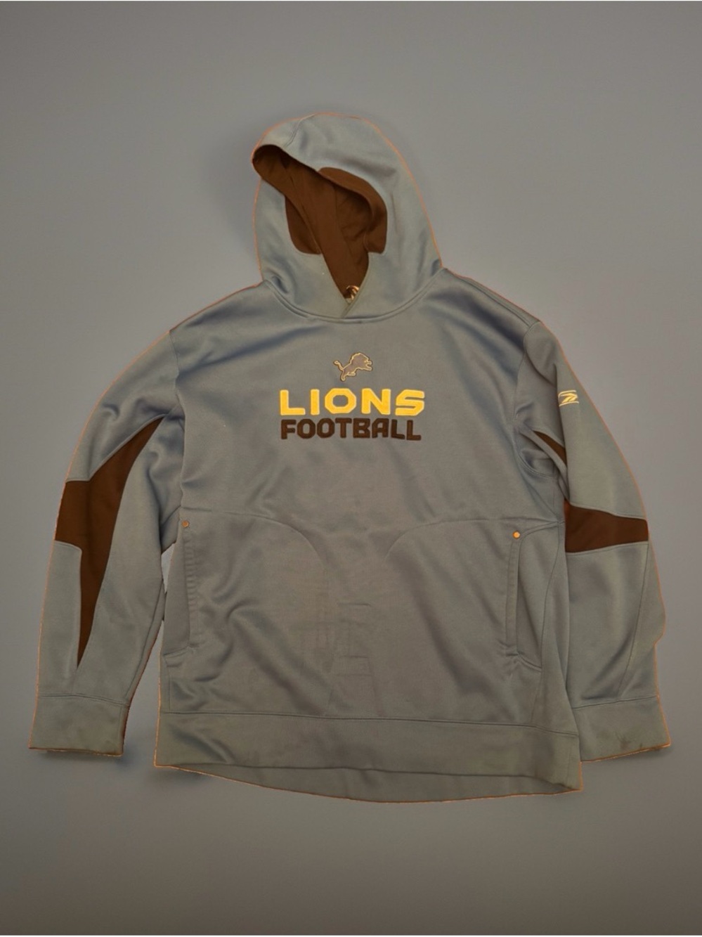 NFL One Field Reebok Men'sXL Detroit Lions Hoodie